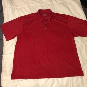 Burgundy PGA Golf Polo